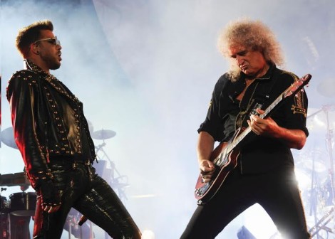 Queen e Adam Lambert perform at United Center, Chicago, Ill. 6/19/14