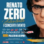 Renato Zero: “Autoritratto – I concerti evento”, le nuove 14 date autunnali nei palasport